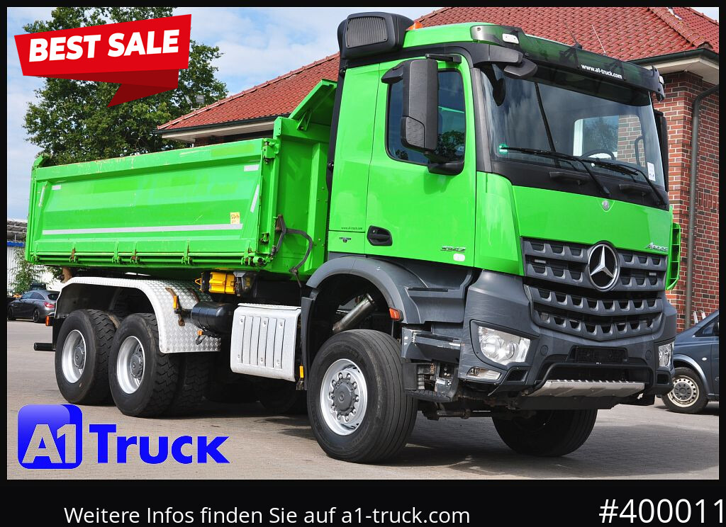 Tipper MERCEDES-BENZ Arcos 3342 BB, 6X6 Meiller Bordmatik