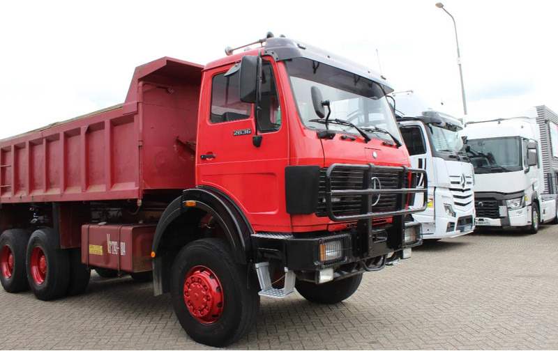 Tipper Mercedes-Benz 2636. V10 * 6x6 * FULL STEEL * 1 OWNER * 401TKM ORIGNAAL * TOP CONDITION *