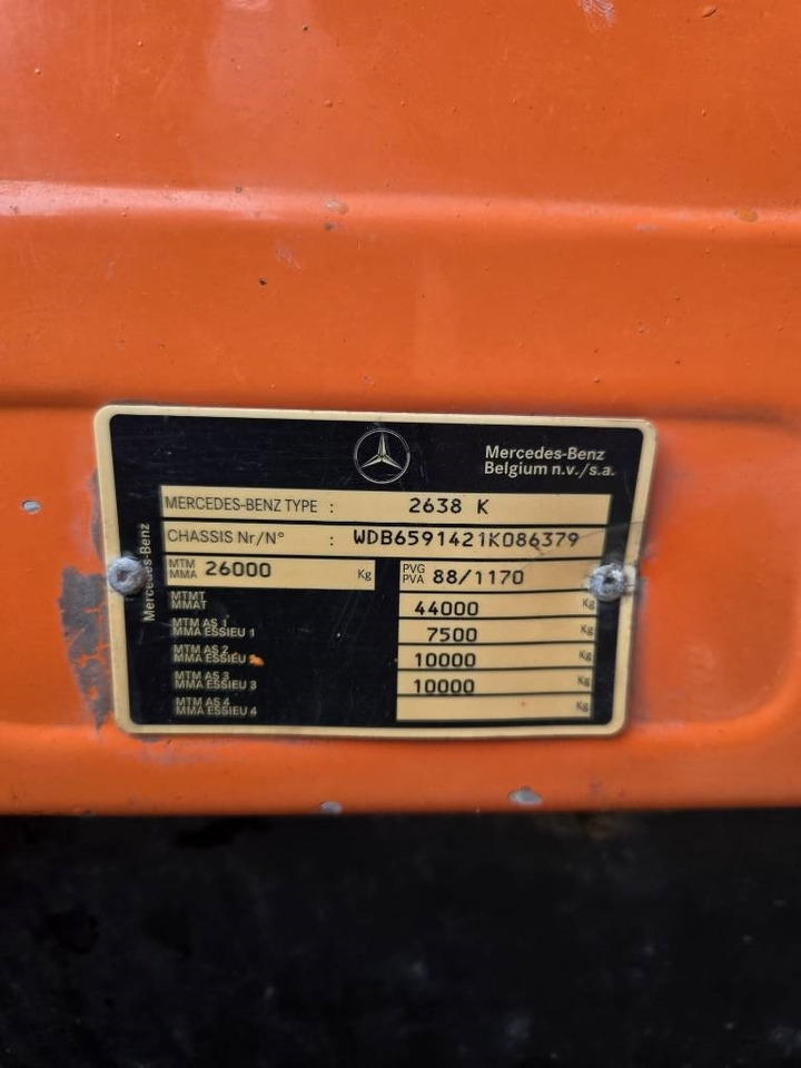 Tipper Mercedes-Benz 2638