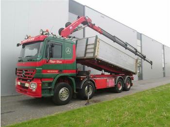 Tipper Mercedes-Benz ACTROS 3244 8X4 HMF 2420 (2013) FULL STEEL EURO