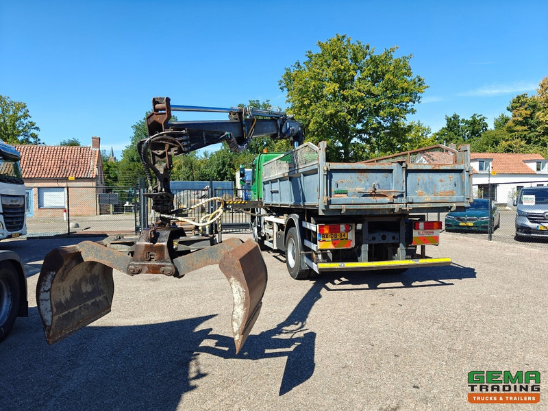 Tipper Mercedes-Benz AXOR 1829 AK 4x4 Dagcab Euro5 - Kipper + Terex 105.2 - RadioGrafisch - NaafReductie