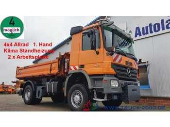 Tipper Mercedes-Benz Actros 1832 4x4 Meiller 3S. 2xArbeitsplatte 1.Hd