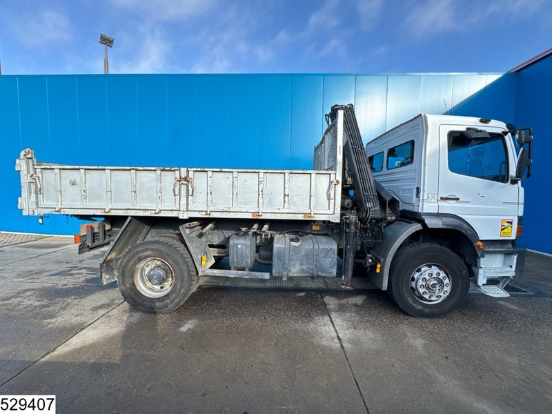 Tipper Mercedes-Benz Atego 1828 Manual, Steel Suspension, HIAB