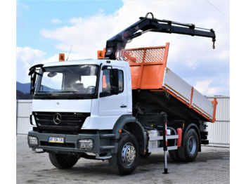 Tipper Mercedes-Benz Axor 1824 Kipper 3,80m + Kran*Topzustand