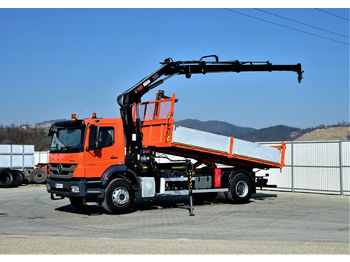 Tipper Mercedes-Benz Axor 1829 Kipper 5,50m + Kran/FUNK Topzustand