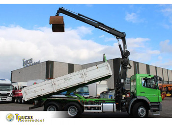 Tipper Mercedes-Benz Axor 2633 + TIPPER + HIAB 144 + REMOTE + MANUAL + 6x4