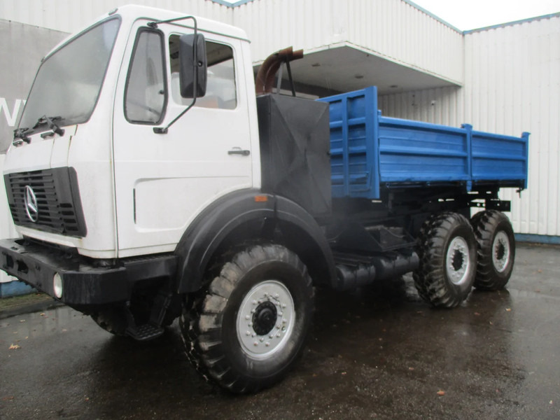 Tipper Mercedes-Benz FAP 2026 , V8 , 6x6 , ZF Manual , 3 Way tipper , Spring suspension, Ex