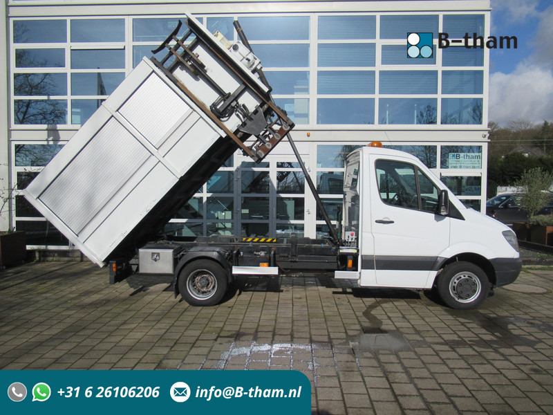 Tipper Mercedes-Benz Sprinter 510CDI Kipper + Zij-belading Side-loader