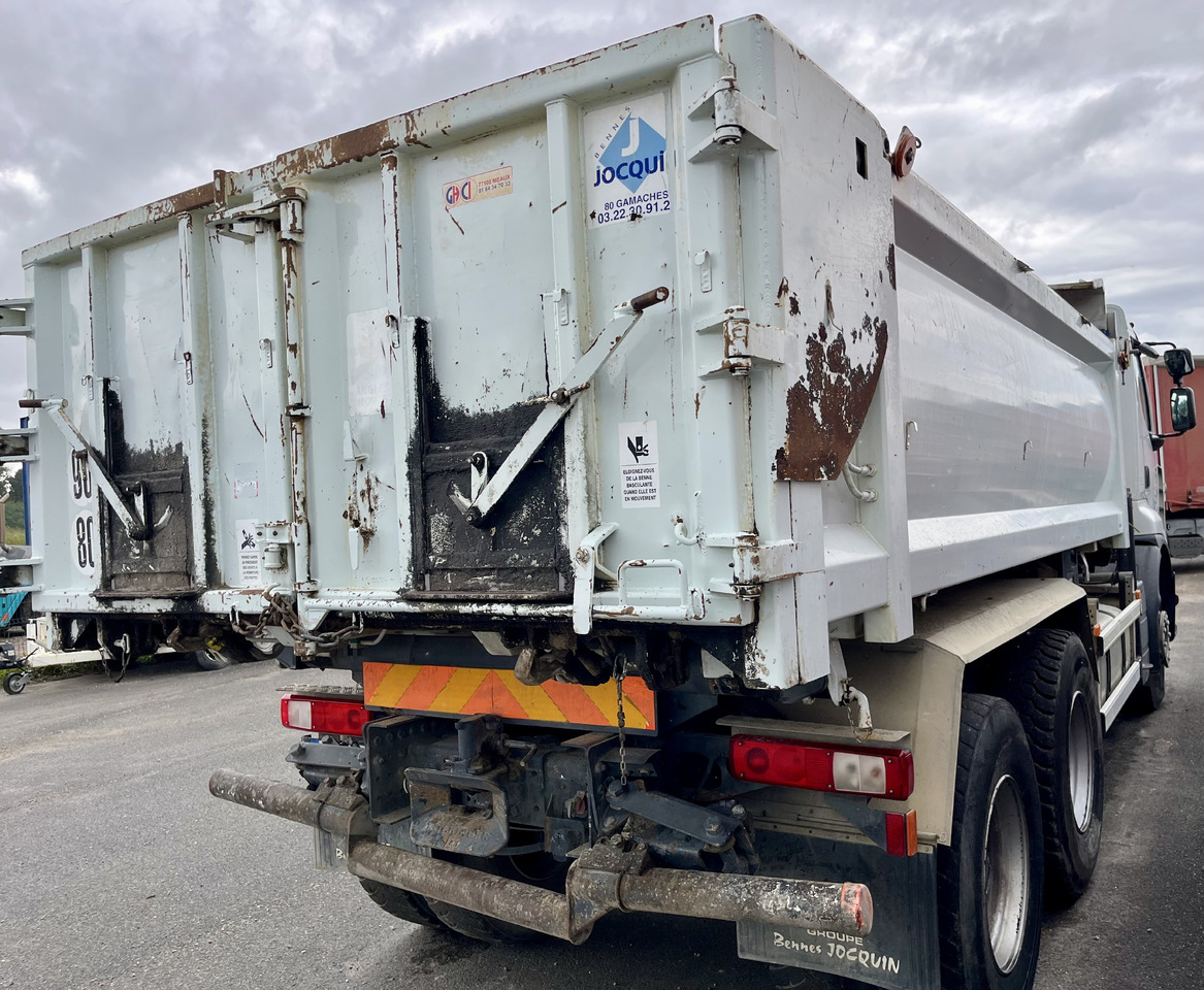 Tipper RENAULT Premium Lander 460dxi bibenne grue Palfinger pk16001