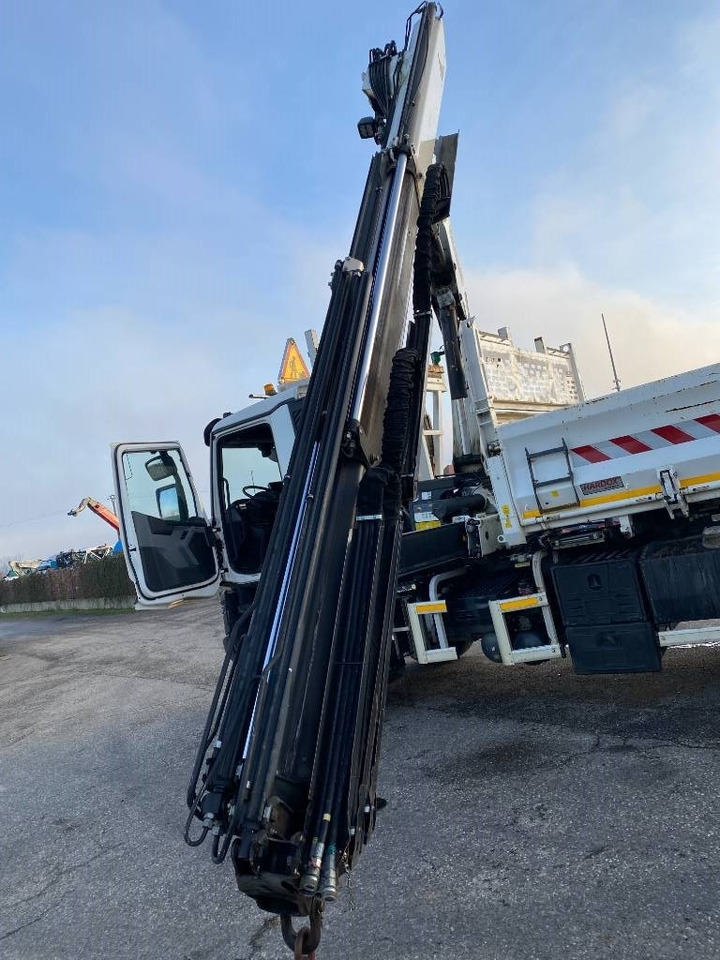 Tipper Renault C430 Dti11-Palfinger PK19.001/Tri-Benne endommagé