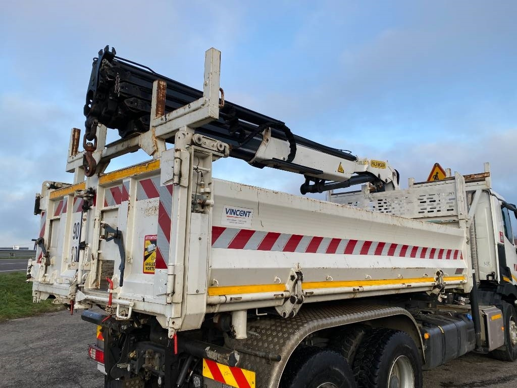 Tipper Renault C430 Dti11-Palfinger PK19.001/Tri-Benne endommagé