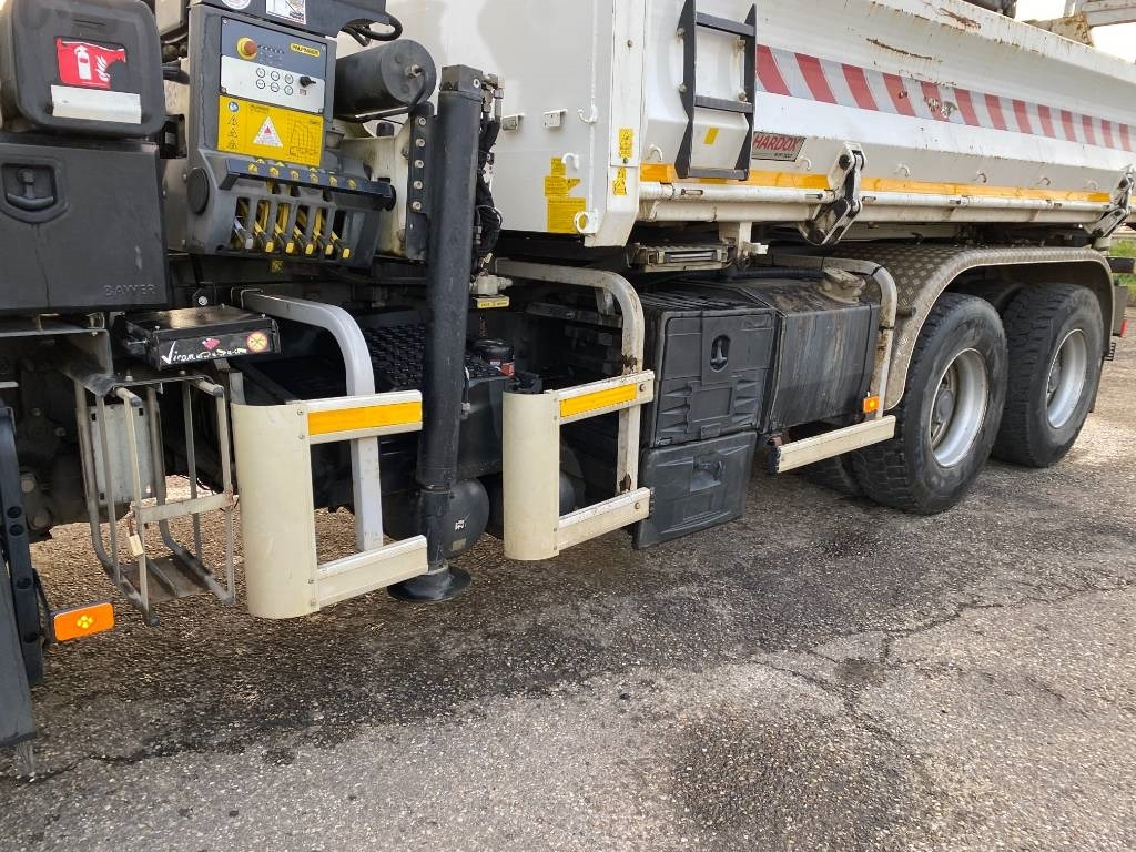 Tipper Renault C430 Dti11-Palfinger PK19.001/Tri-Benne endommagé