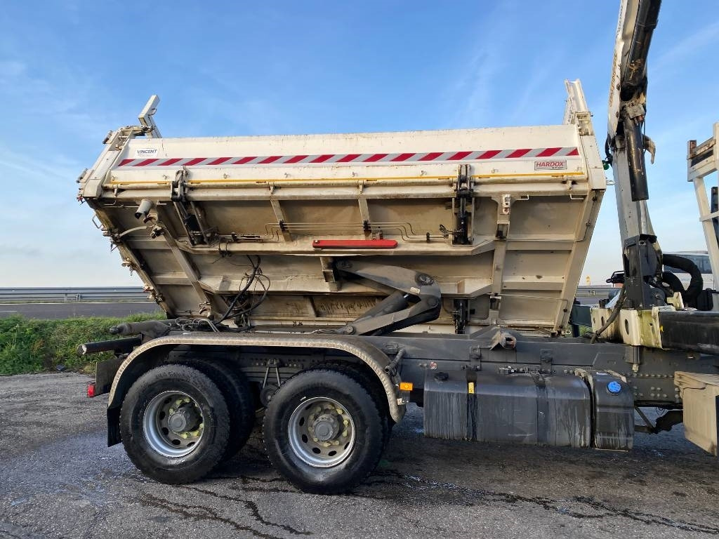 Tipper Renault C430 Dti11-Palfinger PK19.001/Tri-Benne endommagé