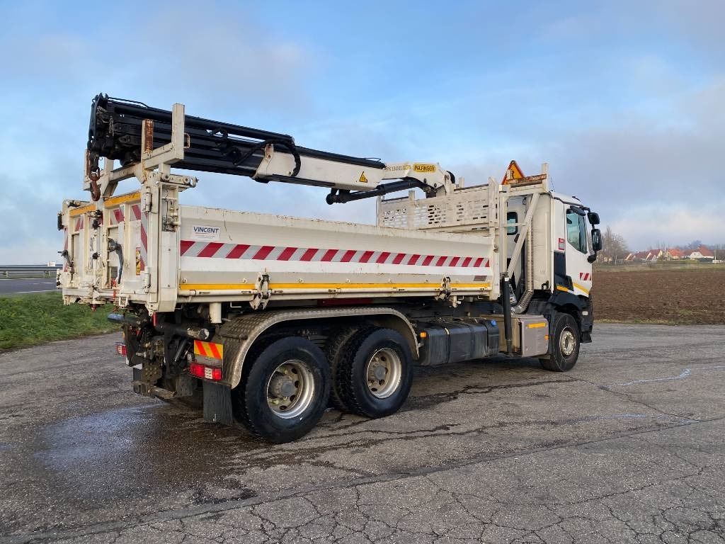 Tipper Renault C430 Dti11-Palfinger PK19.001/Tri-Benne endommagé