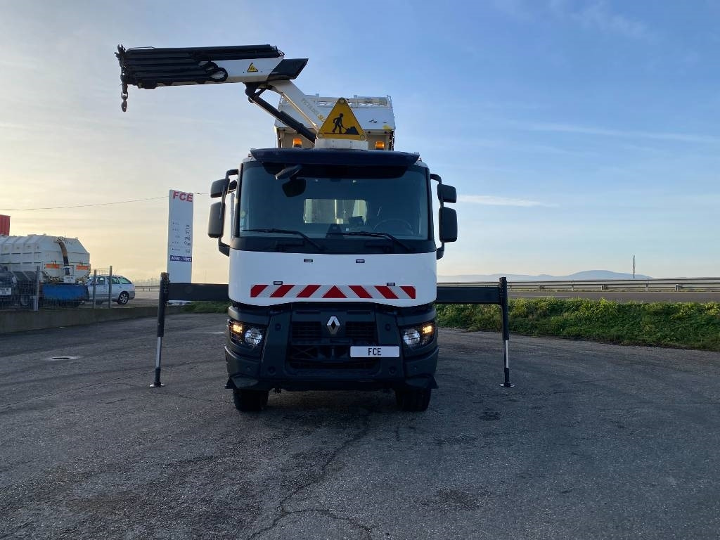 Tipper Renault C430 Dti11-Palfinger PK19.001/Tri-Benne endommagé