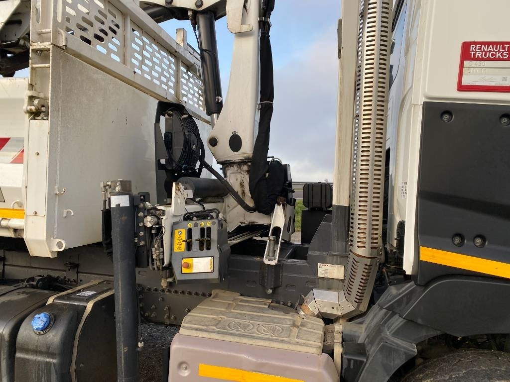 Tipper Renault C430 Dti11-Palfinger PK19.001/Tri-Benne endommagé