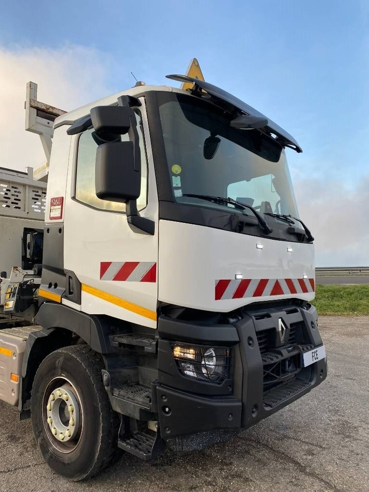 Tipper Renault C430 Dti11-Palfinger PK19.001/Tri-Benne endommagé