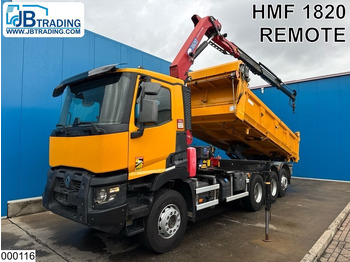 Tipper Renault C 430 8x4, EURO 6, HMF, Garnier