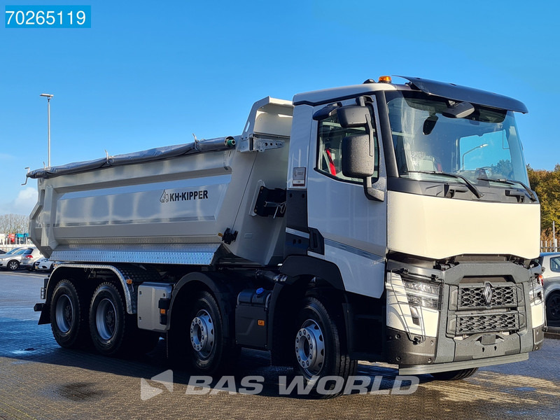 Tipper Renault C 480 8X4 NEW! 18m3 KH Kipper Big Axle Full steel OPTIBRAKE+ Euro 6