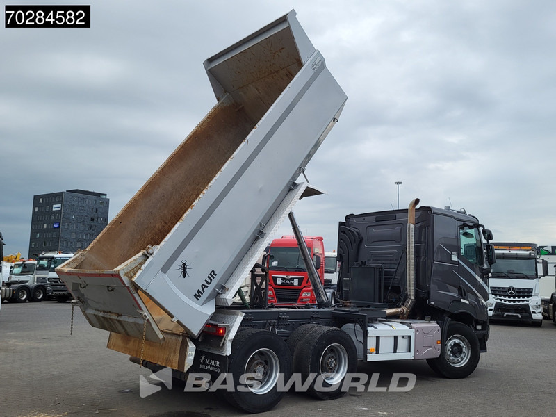 Tipper Renault C 520 C 6X4 11m3 tipper Retarder Automatic Steelsuspension Big-Axle Navi Euro 6
