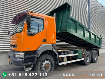 Tipper Renault KERAX 400-34 / 6X6 / Kipper / Full Steel / NL truck