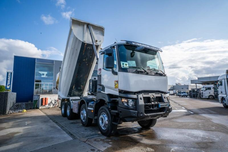 Tipper Renault K 480 + BENNE ENROCHEMENT HARDOX