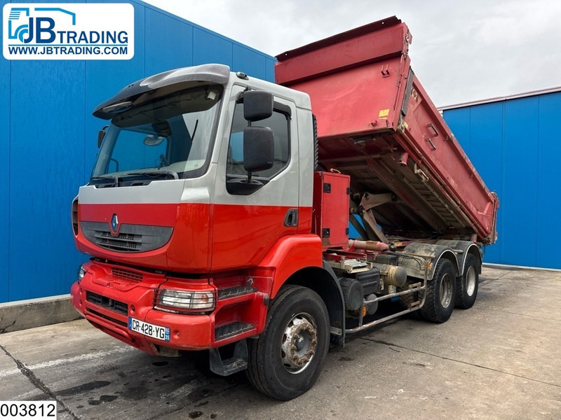 Tipper Renault Kerax 370 Dxi 6x4, Manual, Leaf suspension