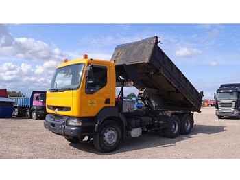Tipper Renault Kerax 400 (GRAND PONT / LAMES / POMPE MANUELLE / PARFAIT ETAT)