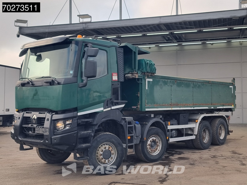 Tipper Renault Kerax 460 8X6 15m3 WAF tipper 8x6 Manual Steel suspension Euro 6