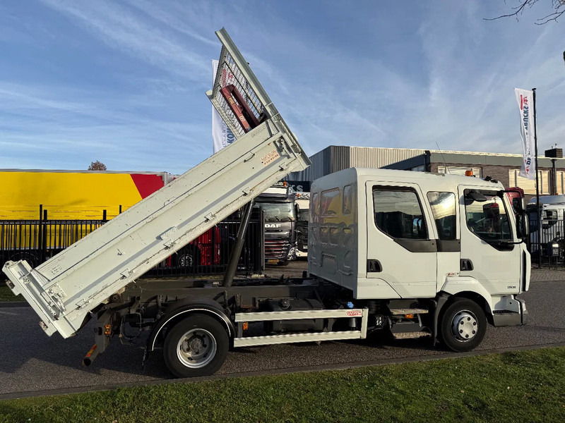 Tipper Renault Midlum 180 Doka crewcab 7 seats ex government