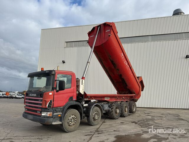 Tipper Scania 114C 380 Tri/A Dump Truck