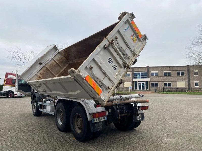 Tipper Scania 124-400 / 6X4 / RETARDER / BIG AXLE / FULL STEEL / 2SIDE TIPPER / OLD TACHO / AIRCO / MANUAL / EURO-2 / 2000