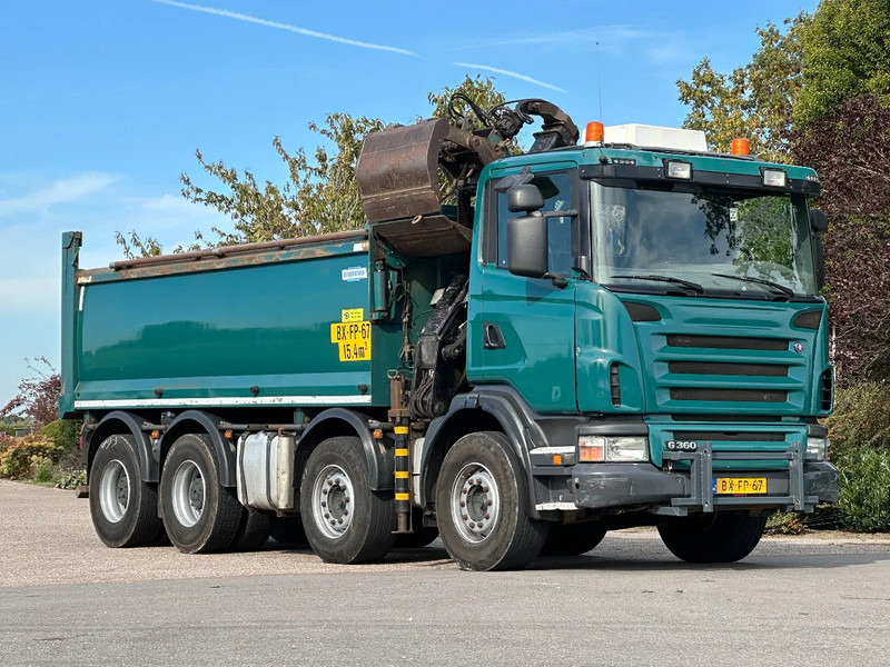 Tipper Scania G360 8x4!!Z-Kraan/KIPPER!!