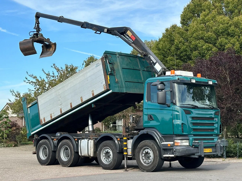 Tipper Scania G360 8x4!!Z-Kraan/KIPPER!!