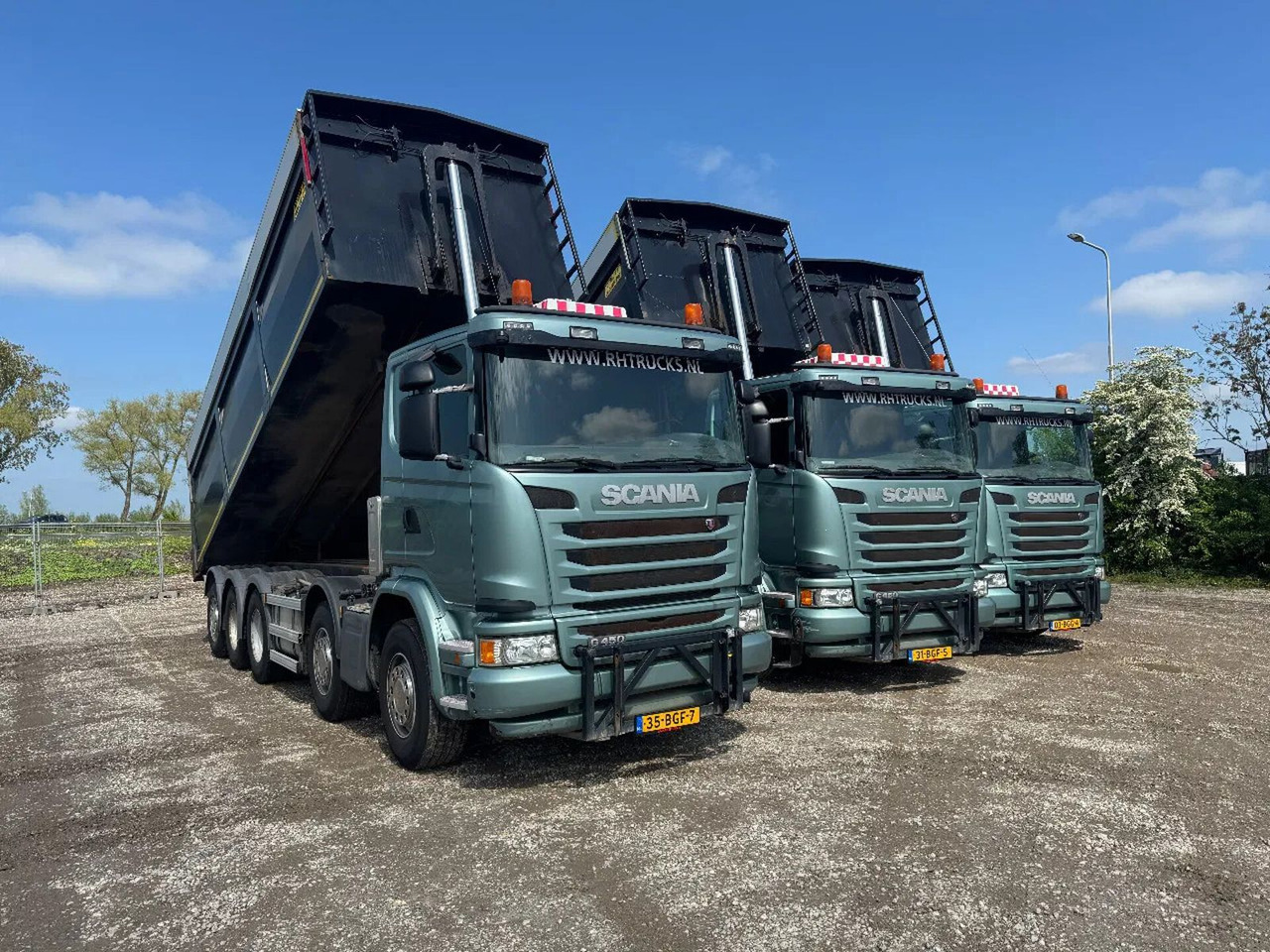 Tipper Scania G450 10X4 3 UNITS VAKO KIPPER EURO 6