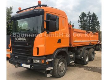 Tipper Scania G 480, Meiller Kipper, Bordmatik, AHK