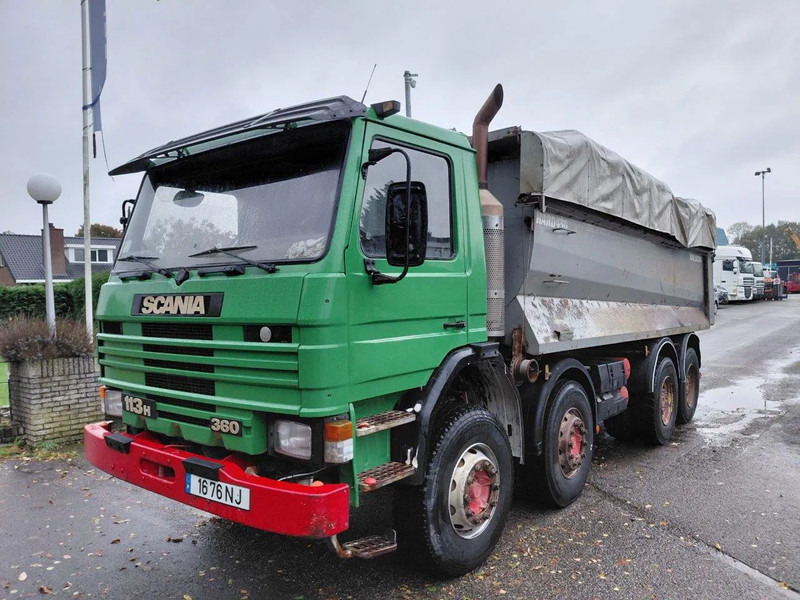 Tipper Scania P113-360 8x4 Kipper Steel Suspension