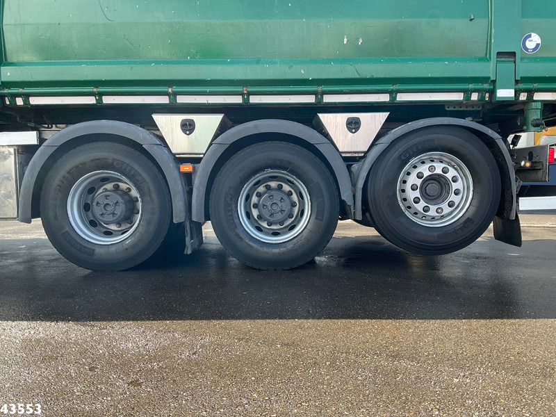 Tipper Scania P 410 8x4 Euro 6 HMF 18 Tonmeter laadkraan