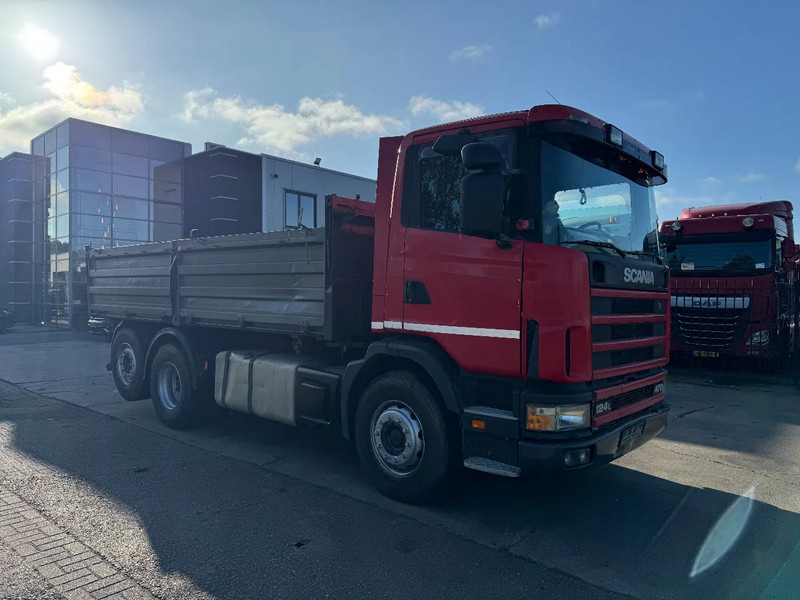 Tipper Scania R124-470 6X2 KIPPER EURO 3
