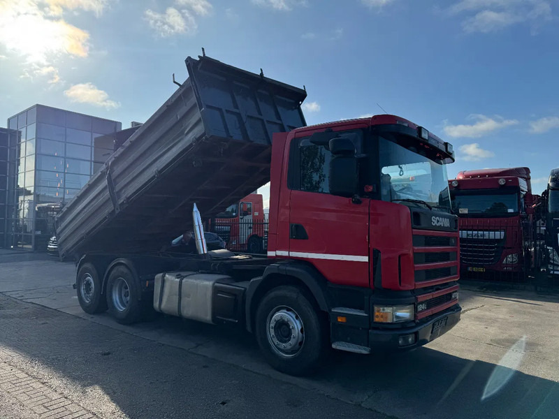 Tipper Scania R124-470 6X2 KIPPER EURO 3