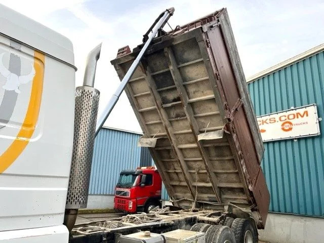 Tipper Scania R143-450 V8 STREAMLINE 6x2 FULL STEEL KIPPER (MANUAL GEARBOX / FULL STEEL SUSPENSION / 10 TIRES / ROBSON DRIVE / MECHANICAL PUMP