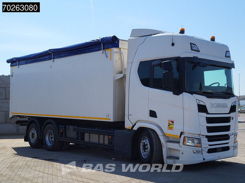 Tipper Scania R500 6X2 39m3 Alu kipper Retarder Full air suspension Liftachse Navi Euro 6