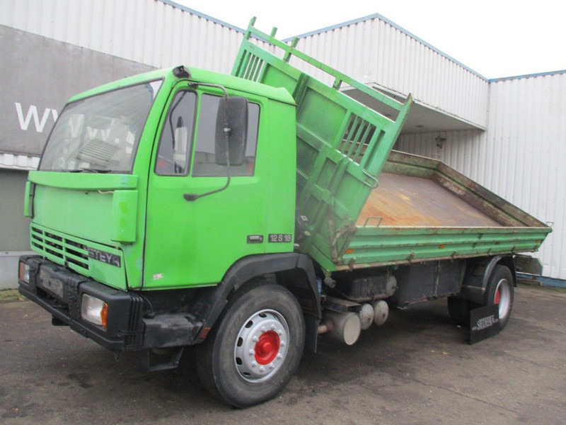 Tipper Steyr 17S18 , Manual , 2 way tipper , Euro 2, Spring suspension