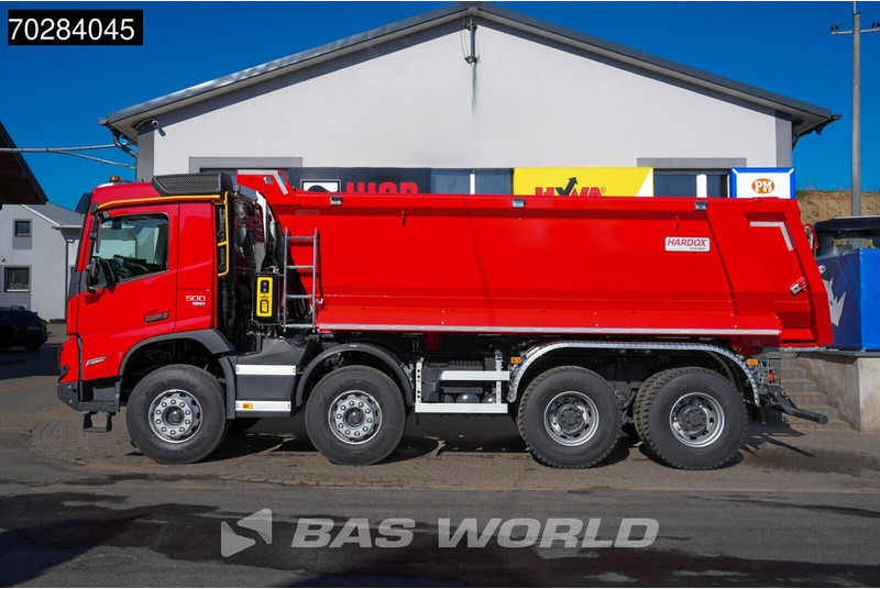 Tipper Volvo FMX 500 8X4 NEW! Hardox tipper 18m3 Steel suspension Automatic Euro 6