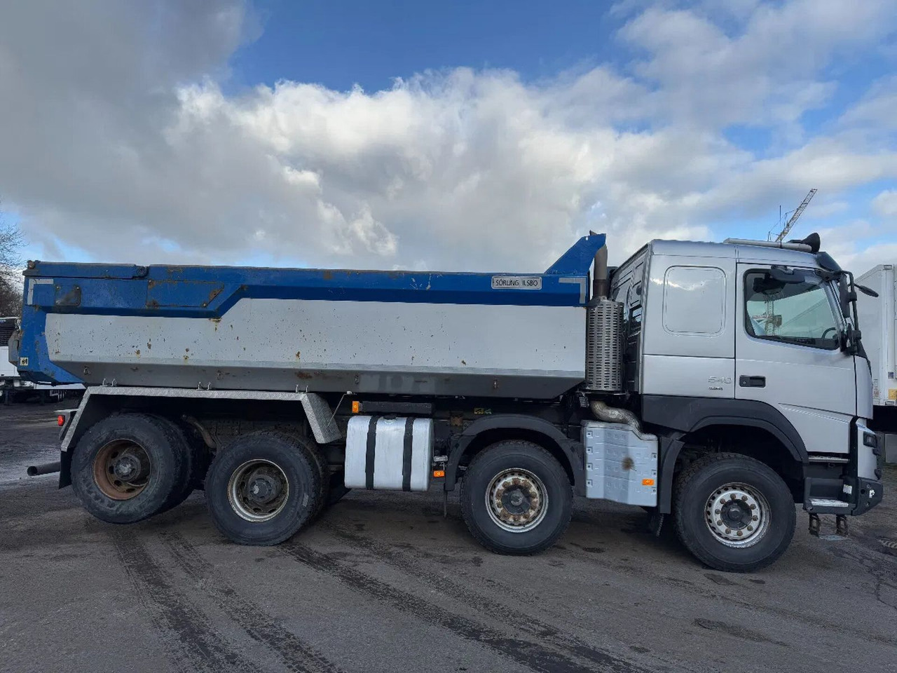 Tipper Volvo FMX 540 8X4 - EURO 6 + KIPPER + LIFTING AXLE Volvo FMX 540 8X4 - EURO 6 + KIPPER + LIFTING AXLE