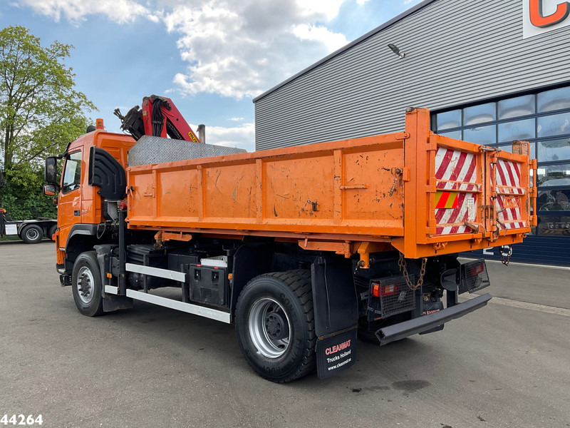 Tipper Volvo FM 340 4x4 Palfinger 10 Tonmeter laadkraan Manual Full steel