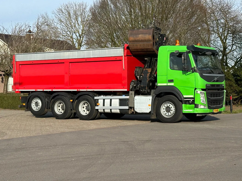 Tipper Volvo FM 430 !!8X4 TRIPLE!! EURO6!! Z-KRAAN!!/KIPPER!!TOP!! ZERO-EMISSE 2029!!