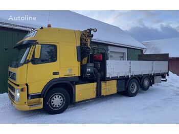 Tipper, Crane truck VOLVO FM380 kran: picture 1
