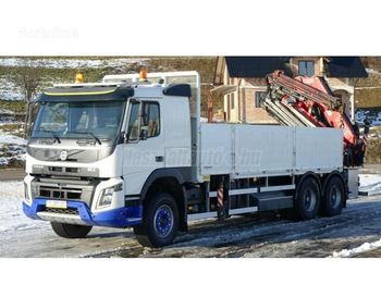 Tipper, Crane truck VOLVO FMX 460 6x4 Darus: picture 1