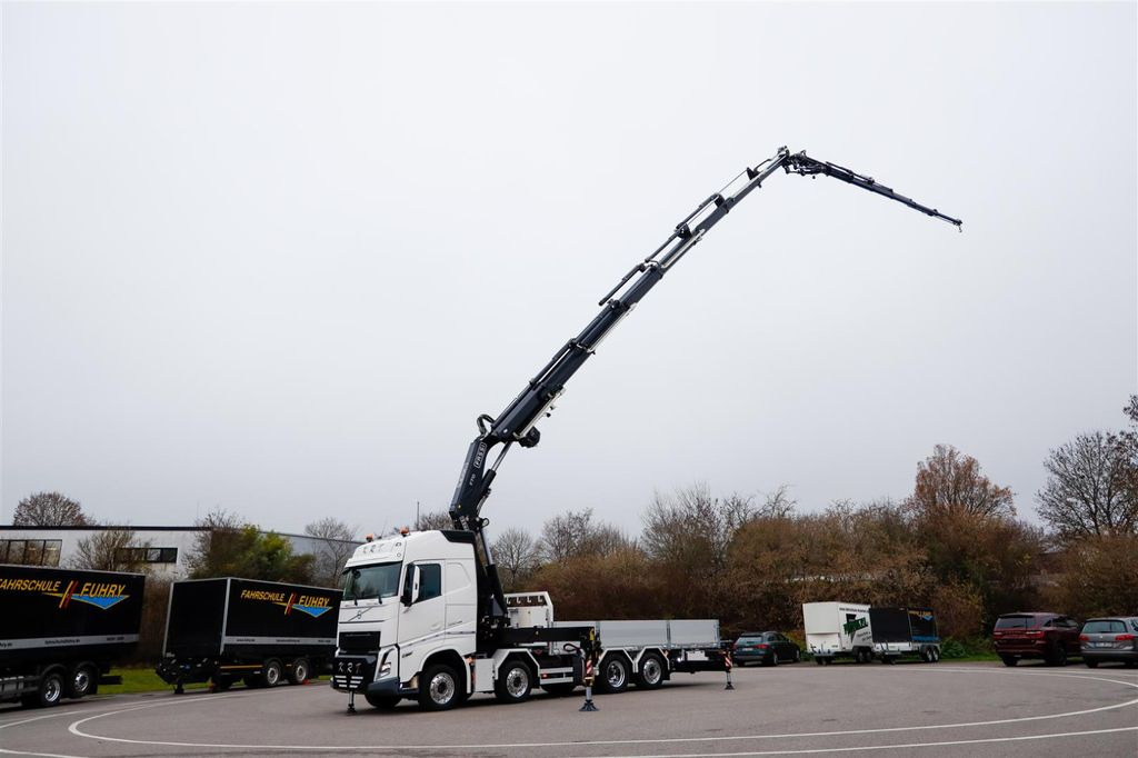 Crane truck, Dropside/ Flatbed truck Volvo FASSI 710-2.27L426-LADEHÖHE 105cm - REFERENZ FZG: picture 20